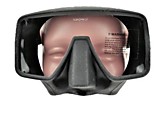 маска Okdive 1, Frameless, моностекло, безрамочная черная