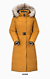 пальто пуховое Сивера: Волога М / 22 -25 С° натур.мех