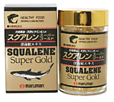 Для имунитета, омолаживающий комплекс со Скваленом, Maruman Squalene Super Gold (на 100 дней) 